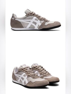 Onitsuka Tiger Serrano Sneakers Oyster Grey & White 25.5, 40.5, w9